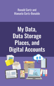 Cover of the book: My Data, Data Storage Places, and Digital Accounts